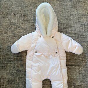 Jacadi Baby Girl Snowsuit Size: 3 Months